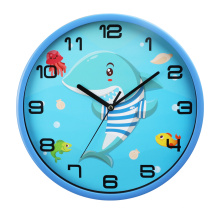 Factory supply 10 inches plastic wall clock OEM farmhouse wall clock